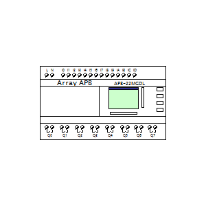 Symbol: plc - APB-22MGDL