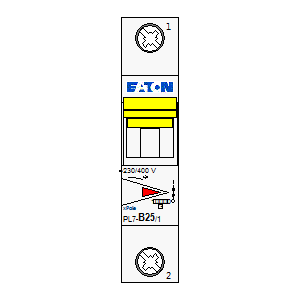 Symbol: eaton - PL7-B25-1
