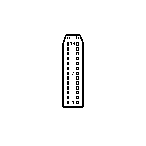 Symbol: złącza - URS