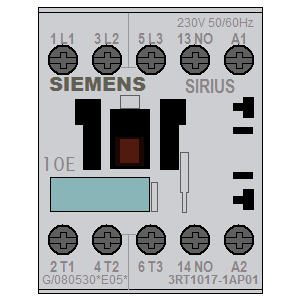 Symbol: inne - Siemens Sirius 3RT1017-1AP01