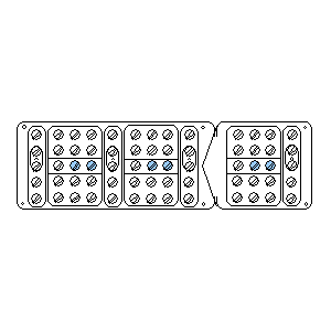 Symbol: złącza - ZS1b