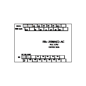 Symbol: fatek - FBs-20MA(C)-AC