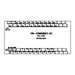 Symbol: fatek - FBs-32MA(B)(C)-AC