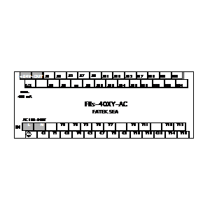 Symbol: fatek - FBs-40XY-AC