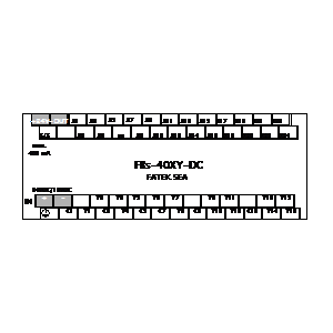Symbol: fatek - FBs-40XY-DC