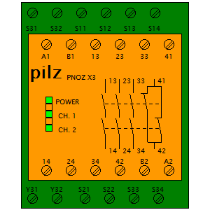 Symbol: inne - Pilz Pnoz X3