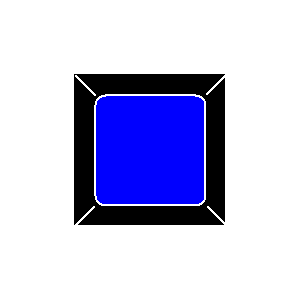 Symbol: button - 15x15x31_niebieski