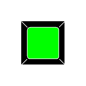 Symbol: button - 15x15x31_zielony
