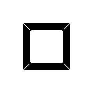 Symbol: button - 15x15x31_biały