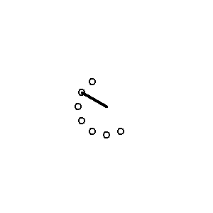 Symbol: obrotowy - przełącznik dźwigniowy - 7-biegunowy