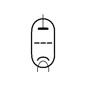 Symbol: electron - trioda