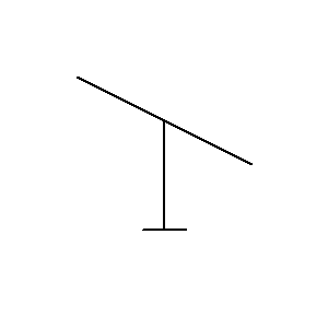 Symbol: stacje radiowe - pasywna stacja przekaźnikowa