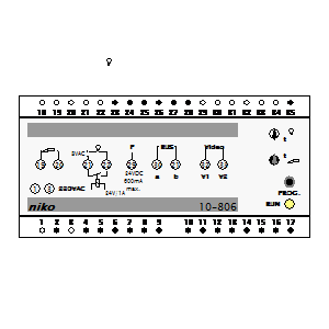 Symbol: knx - Niko 10-806