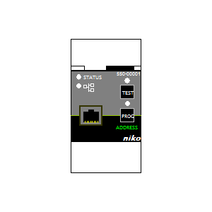 Symbol: knx - Niko 550-00001