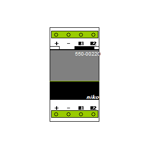 Symbol: knx - Niko 550-00020