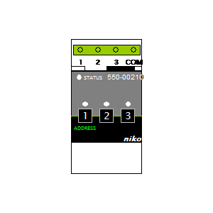 Symbol: knx - Niko 550-00210