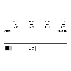 Symbol: knx - 1043 00