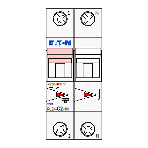 Symbol: eaton - PLZ4-C2-1N