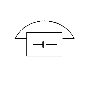 Symbol: aparaty telefoniczne - Telefon z baterią lokalną