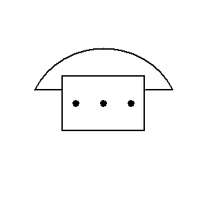 Symbol: aparaty telefoniczne - telefon z przyciskiem