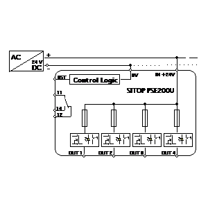 Symbol: inne - SITOP PSE200U