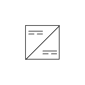 Symbol: wytwarzanie i konwersja energii - przekształtnik DC-DC