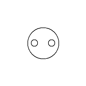 Symbol: gniazda - Gniazdo 2P