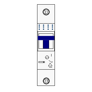Symbol: inne - 25 A gewiss 1 biegun