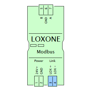 Symbol: loxone - loxone modbus