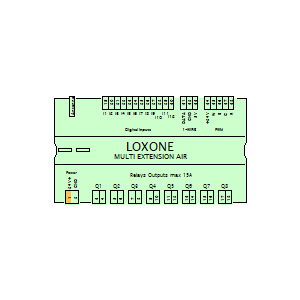 Symbol: loxone - loxone multi extension air