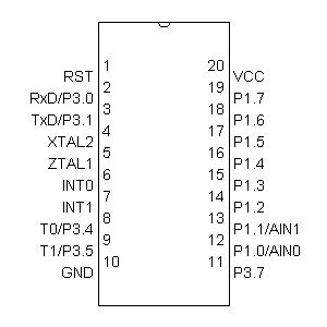 Symbol: us - AT89C2051