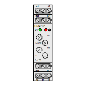 Symbol: przekaźniki czasowe - CRM-101