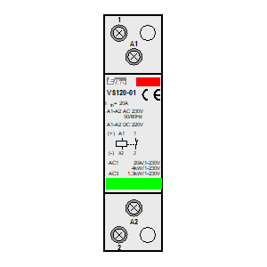 Symbol: styczniki instalacyjne - VS120-01-230V