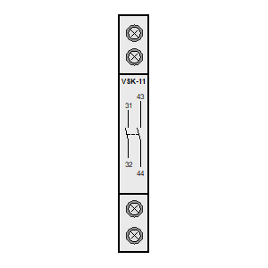 Symbol: styczniki instalacyjne - VSK-11