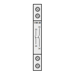 Symbol: styczniki instalacyjne - VSK-20
