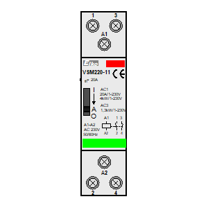Symbol: styczniki instalacyjne - VSM220-11-230V