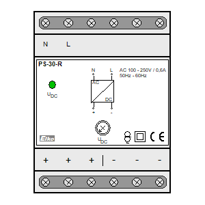 Symbol: styczniki instalacyjne - PS-30-R