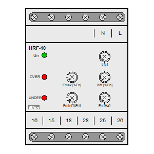 Symbol: przekaźniki specjalne - HRF-10