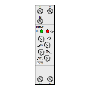 Symbol: ściemniacze i kontrolery oświetlenia - DIM-2