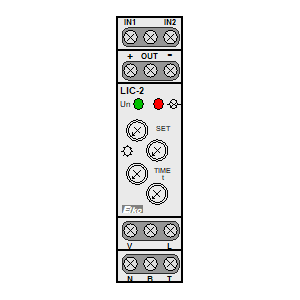 Symbol: ściemniacze i kontrolery oświetlenia - LIC-2