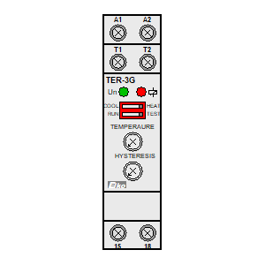 Symbol: termostaty i higrostaty - TER-3G