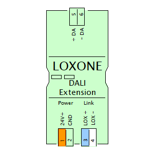 Symbol: loxone - loxone dali