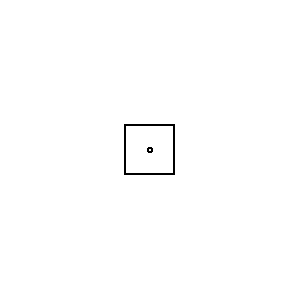 Symbol: us floor plan - push button