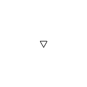 Symbol: us floor plan - triangle