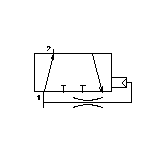 Symbol: klimatyzacja - Zawór impulsowy