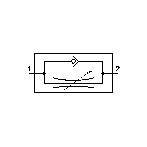 Symbol: klimatyzacja - Zawór dławiący