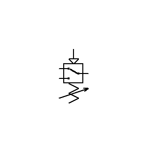 Symbol: klimatyzacja - Przełącznik Tl.