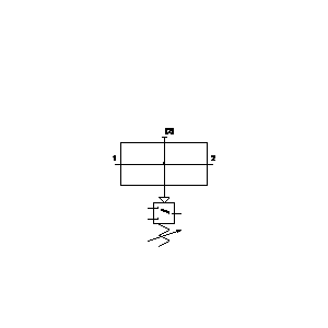 Symbol: klimatyzacja - Przełącznik ciśnieniowy