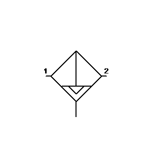 Symbol: air conditioning - air filter